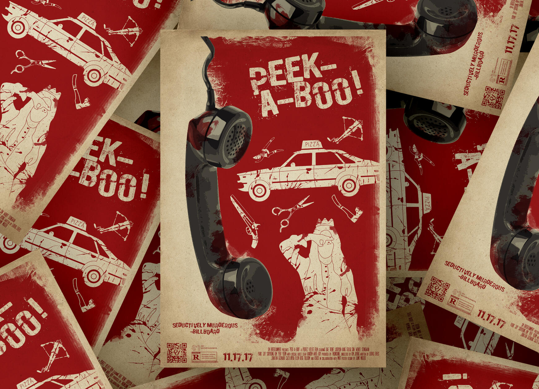 Red Velvet 'Peek-a-Boo!' Music Video Poster (2019)