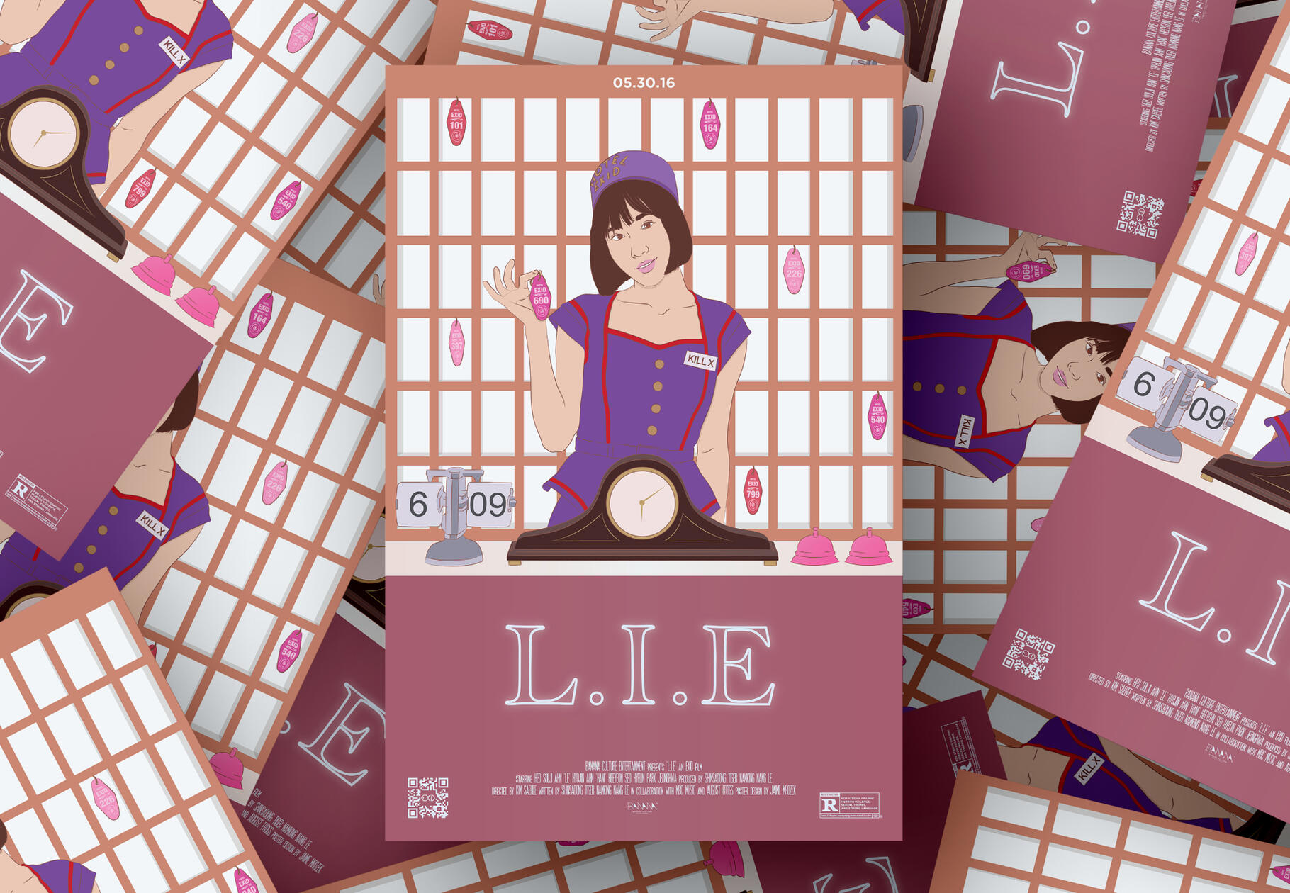 EXID 'L.I.E' Music Video Poster (2019)