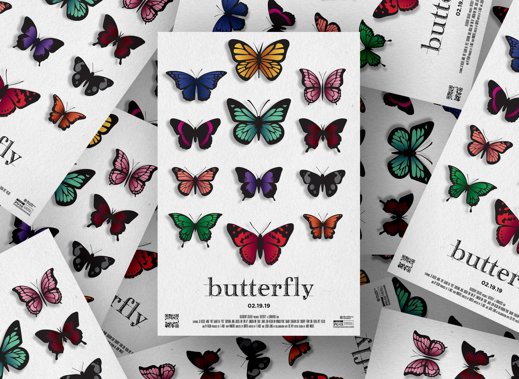 LOONA 'Butterfly' Music Video Poster (2019)